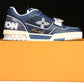 Louis Vuittоп Trainer Low Velcro Strap 'Navy Mesh'