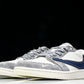Travis Scott AJ1 Low x Fragment 'Grey Navy' (Custom)