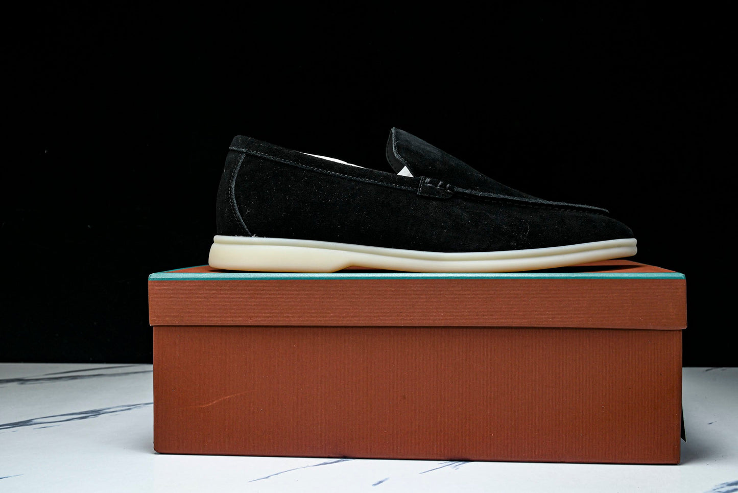 Loro Piana Summer Walk Loafer 'Black'