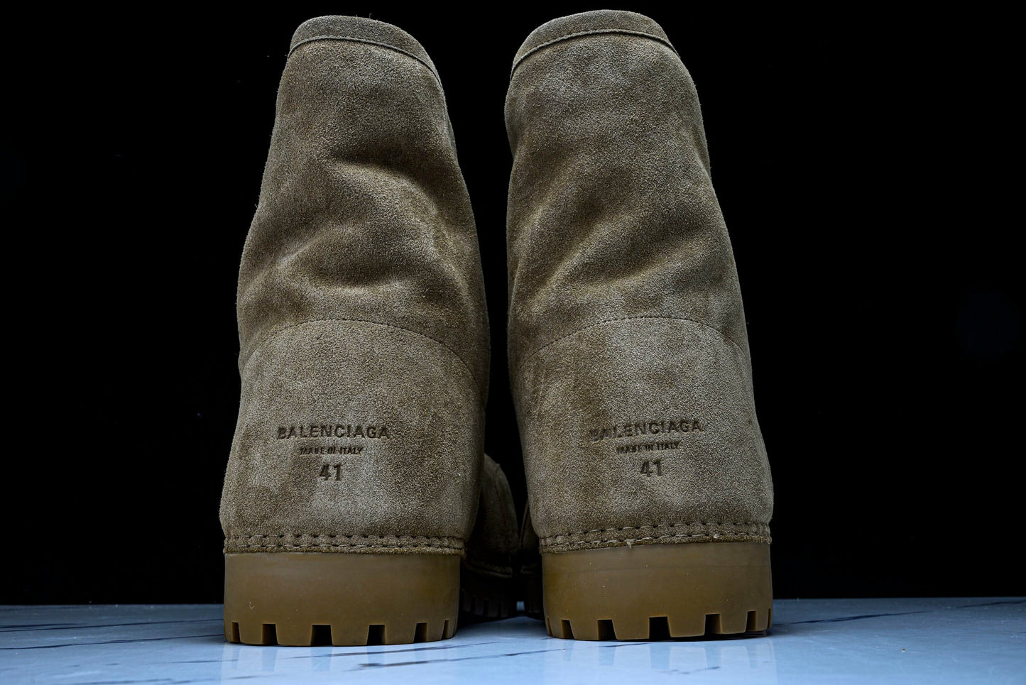 Вalenciaga Alaska Fur Boot 'Brown'