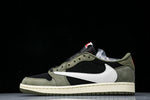 Travis Scott AJ1 Retro Low OG 'Black Olive'