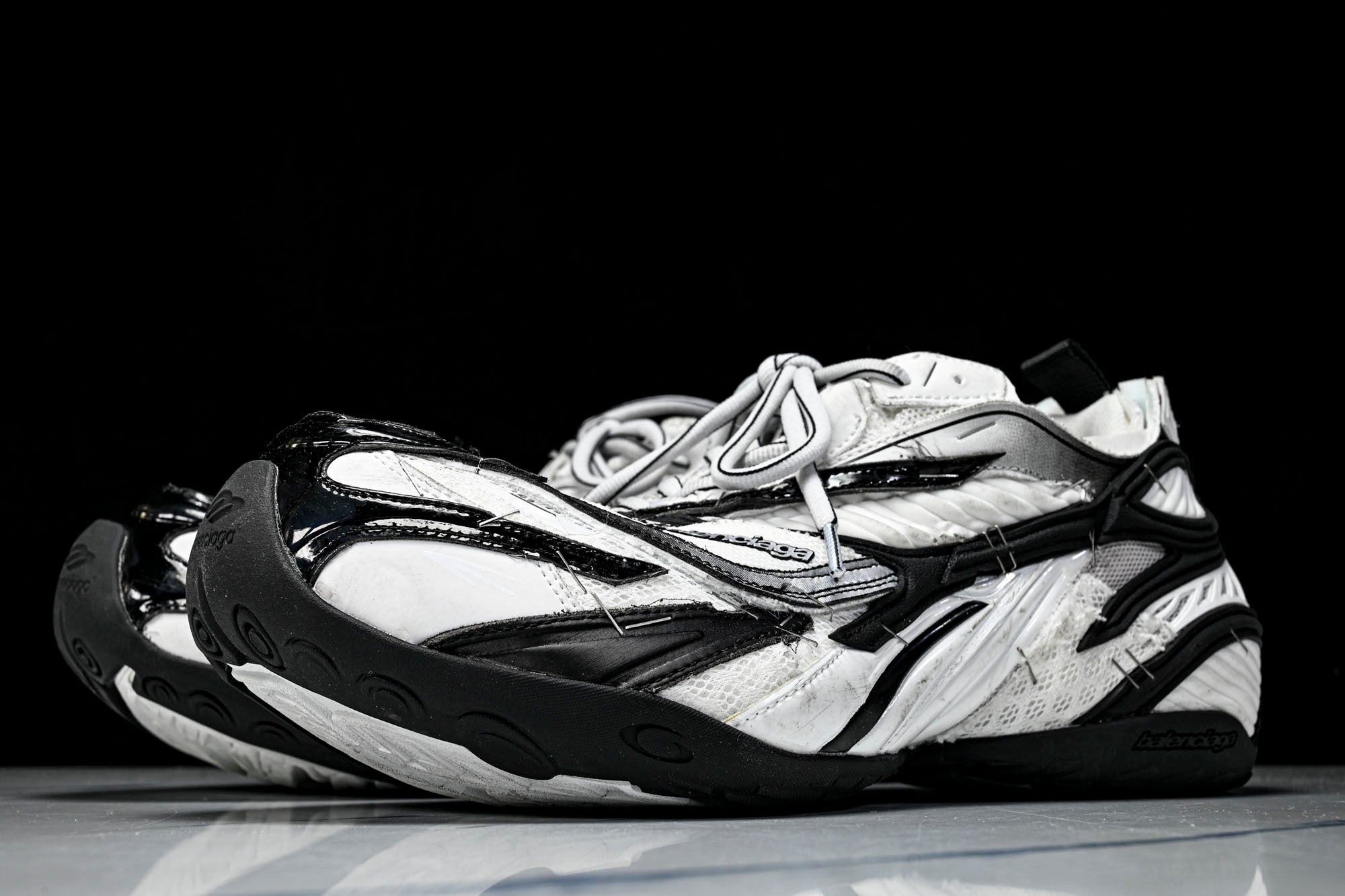 Вalenciaga Soleless Sneaker 'White Black'