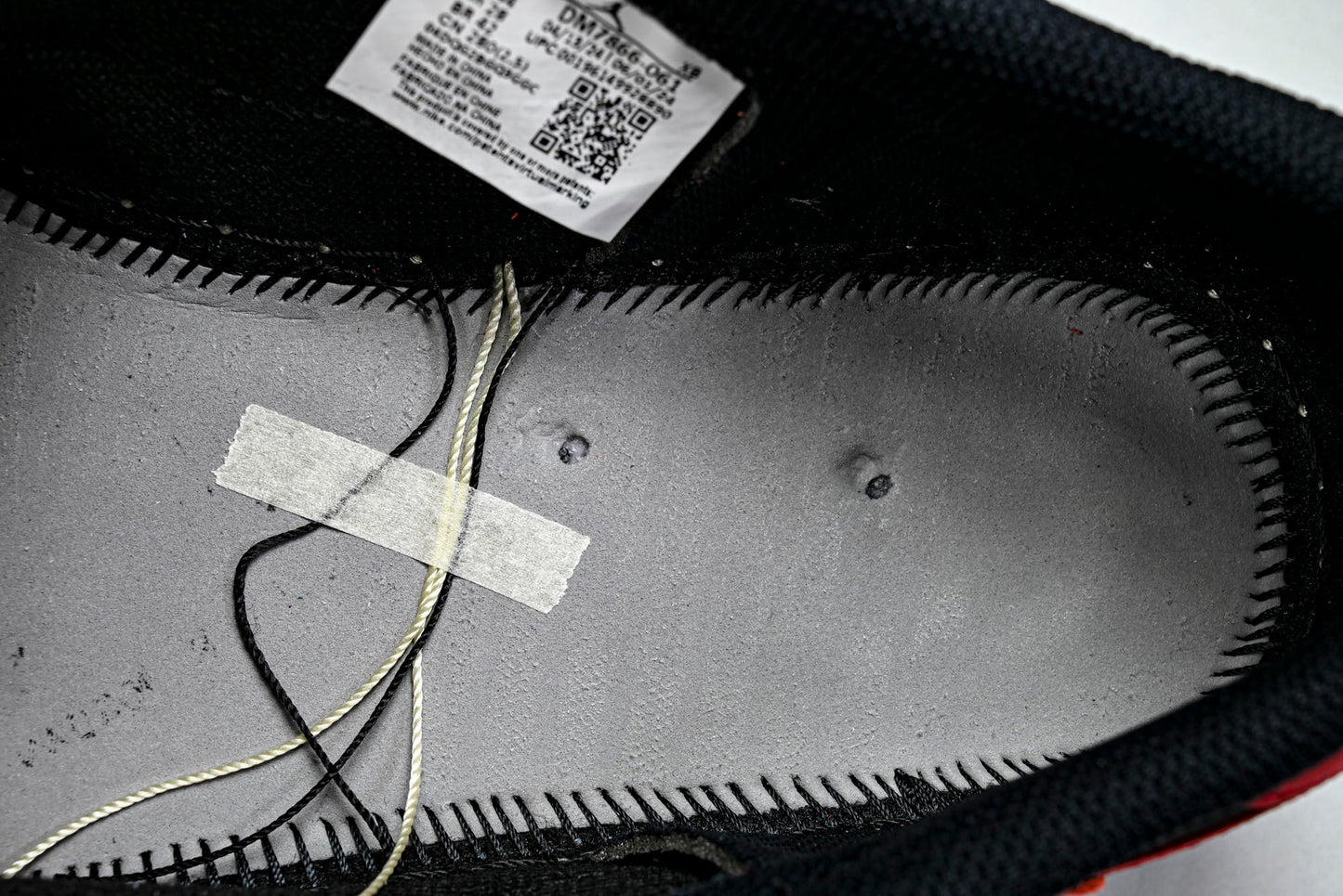 Travis Scott AJ1 Retro Low ‘Black Red' (Unreleased)