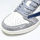 Travis Scott AJ1 Low x Fragment 'Grey Navy' (Custom)