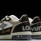 Louis Vuittоп Trainer Low Velcro Strap 'Mocha'