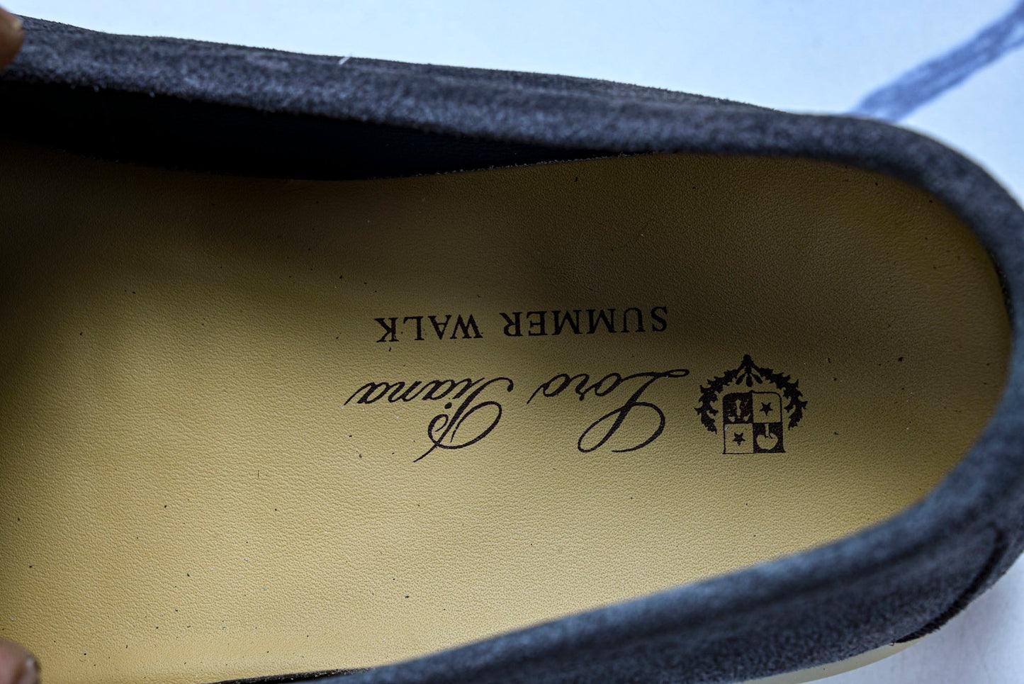 Loro Piana Summer Walk Loafer 'Charcoal'