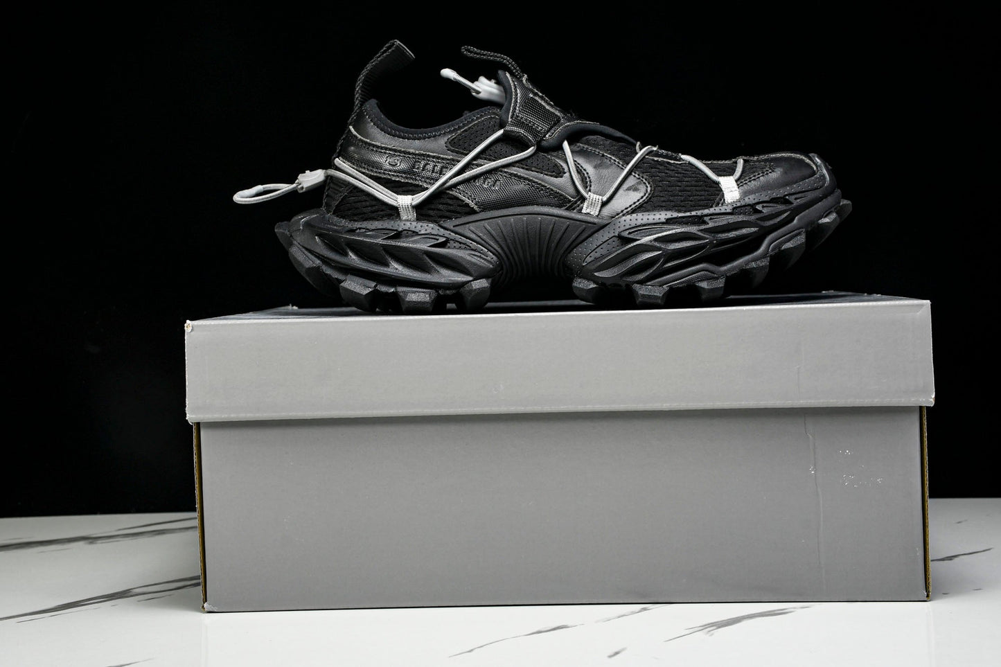 Вalenciaga Hike Sneaker 'Black'