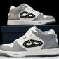 D1or B57 Mid-Top "Grey White'