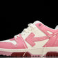 Off-White Out Of Office OOO Low Top 'Sartorial Stitching - Pink White'
