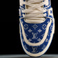 Louis Vuittоп Trainer Low 'Blue Monogram Textile'