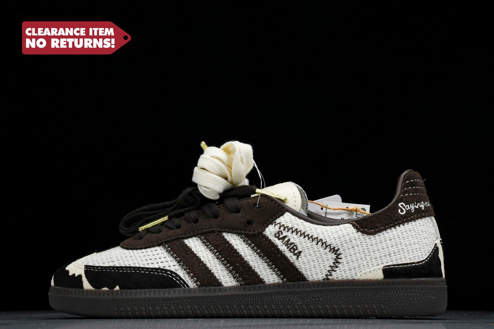 Samba x notitle 'Cow Print' - UK 5 / US 5.5 (W 6.5) / EU 38