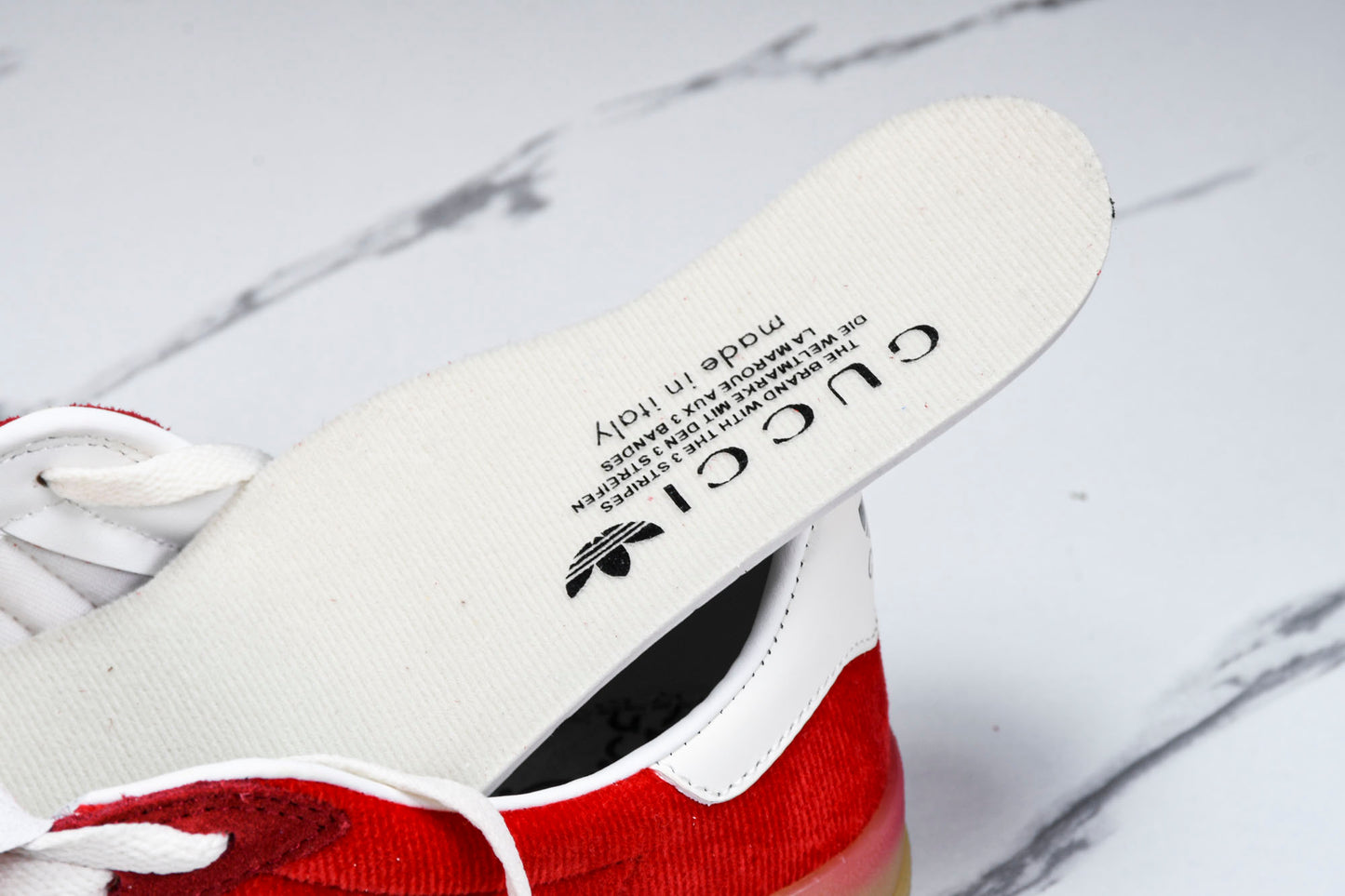 Guссi x Gazelle 'Red Velvet'