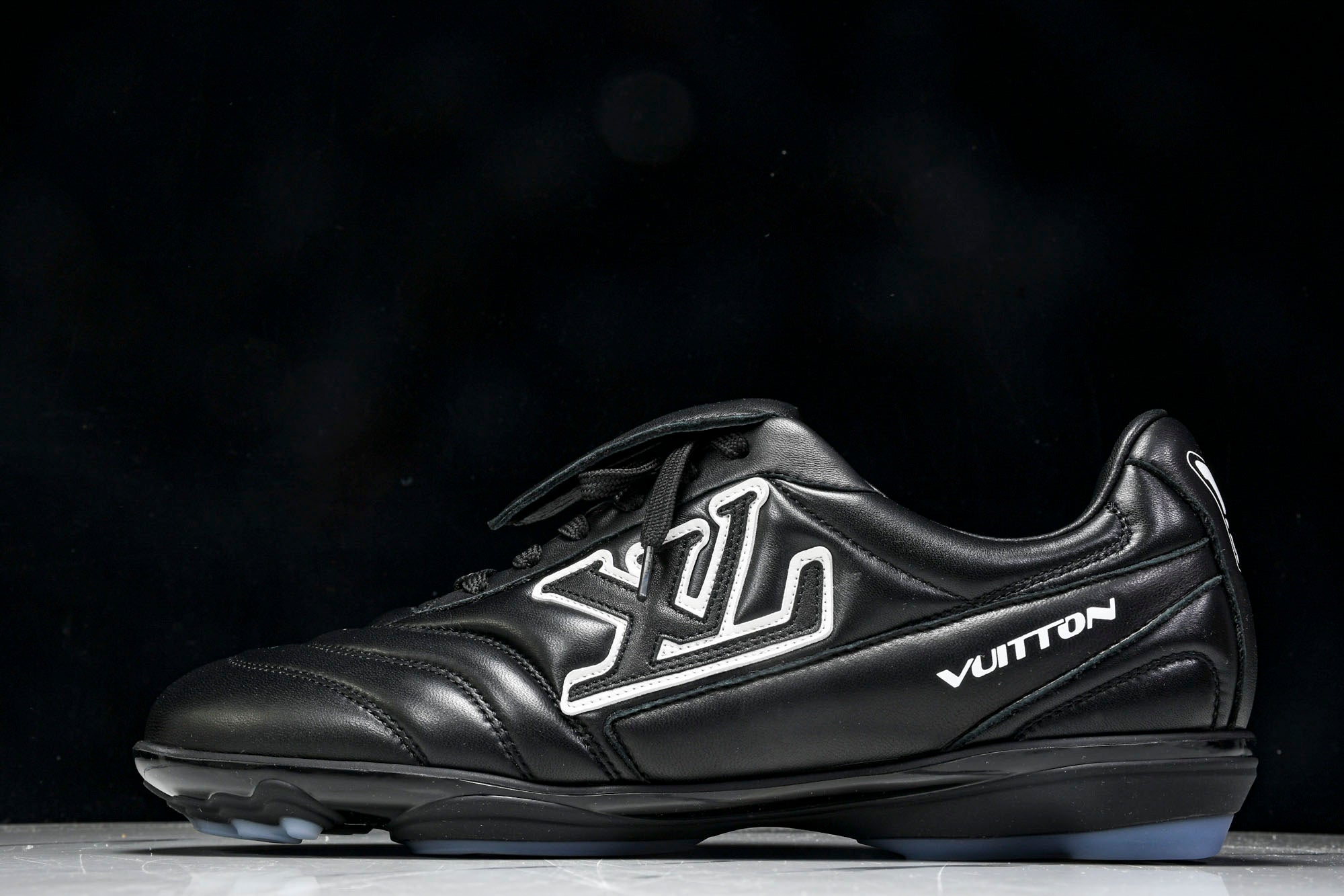 Louis Vuittоп Footprint Football Sneaker 'Black'
