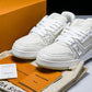 Louis Vuittоп Trainer Low 'Beige Denim Monogram Textile'
