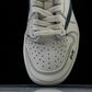 Travis Scott AJ1 Low x BAPE 'White Blue' (Custom)