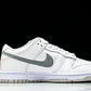 SB Dnk Low x Supreme 94 White Metallic Silver