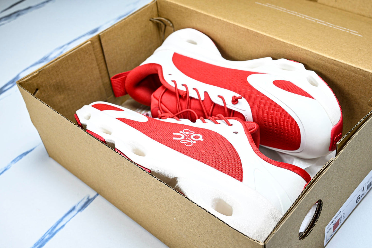 LOEWE × ON Cloudsolo 'Red White'