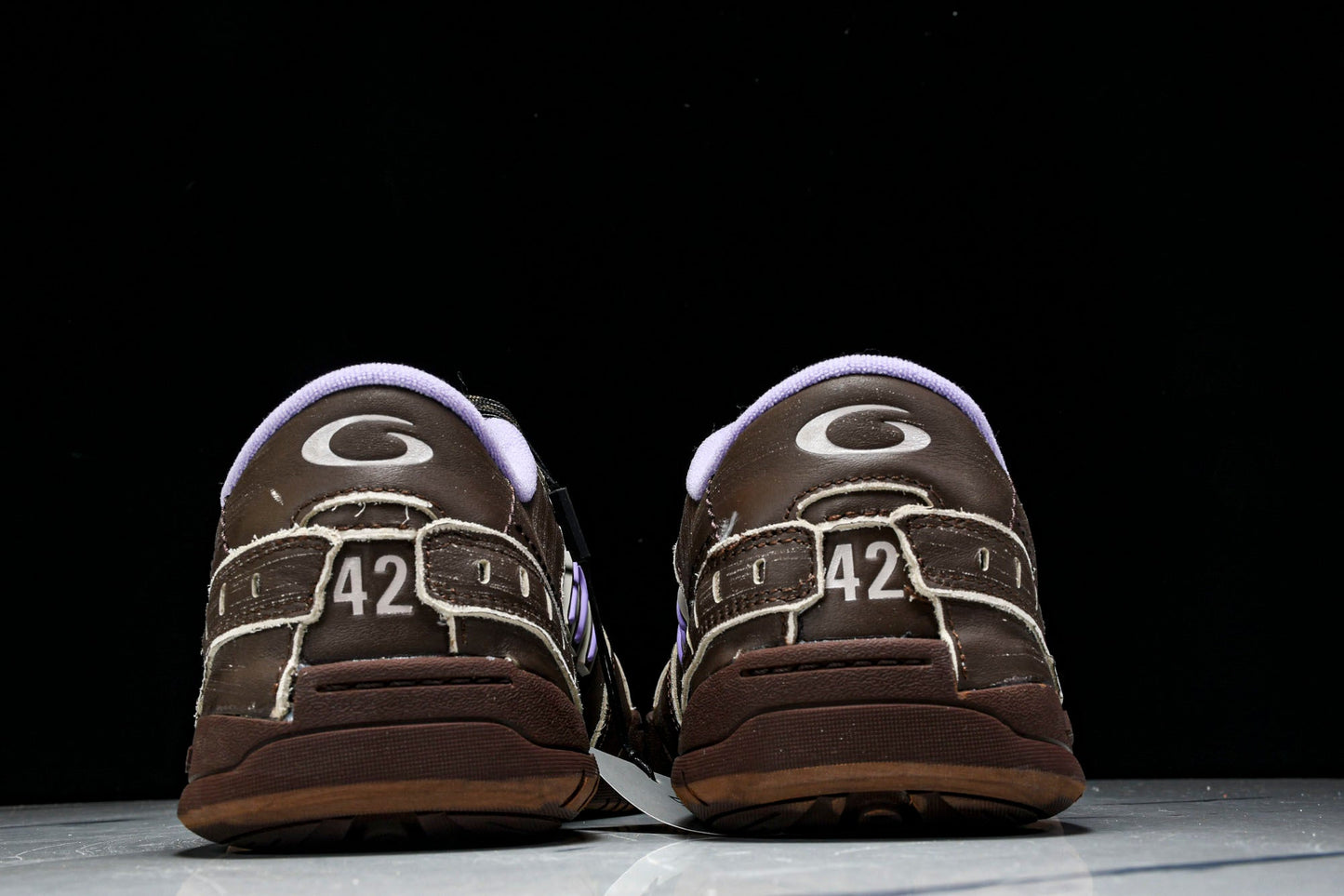 Вalenciaga Hamptons Worn-Out Sneaker 'Brown Lilac'