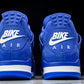Nigel Sylvester x AJ4 Retro OG Brick by Brick 'Blue' (Unreleased)