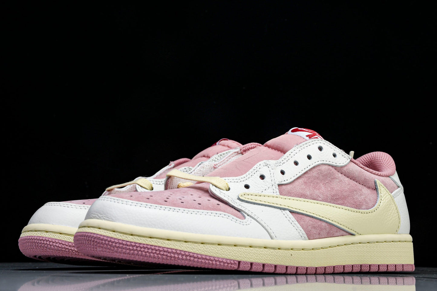 Travis Scott AJ1 Retro Low OG 'Shy Pink' - UK 8 / US 9 / EU 42.5