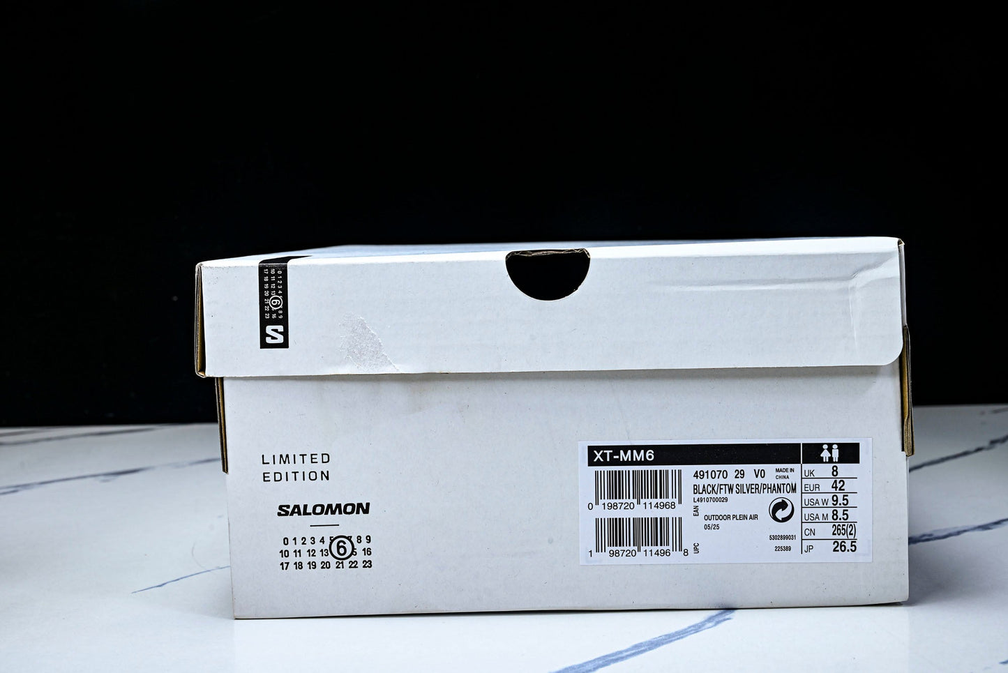 Salomon x Maison Margiela XT-MM6 'Black Silver'