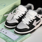 Off-White Out Of Office OOO Low Top 'Black Grey'