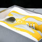 Prada America's Cup Sneaker 'Yellow Silver'