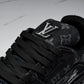 Louis Vuittоп Trainer Low 'Black Denim Monogram Textile'