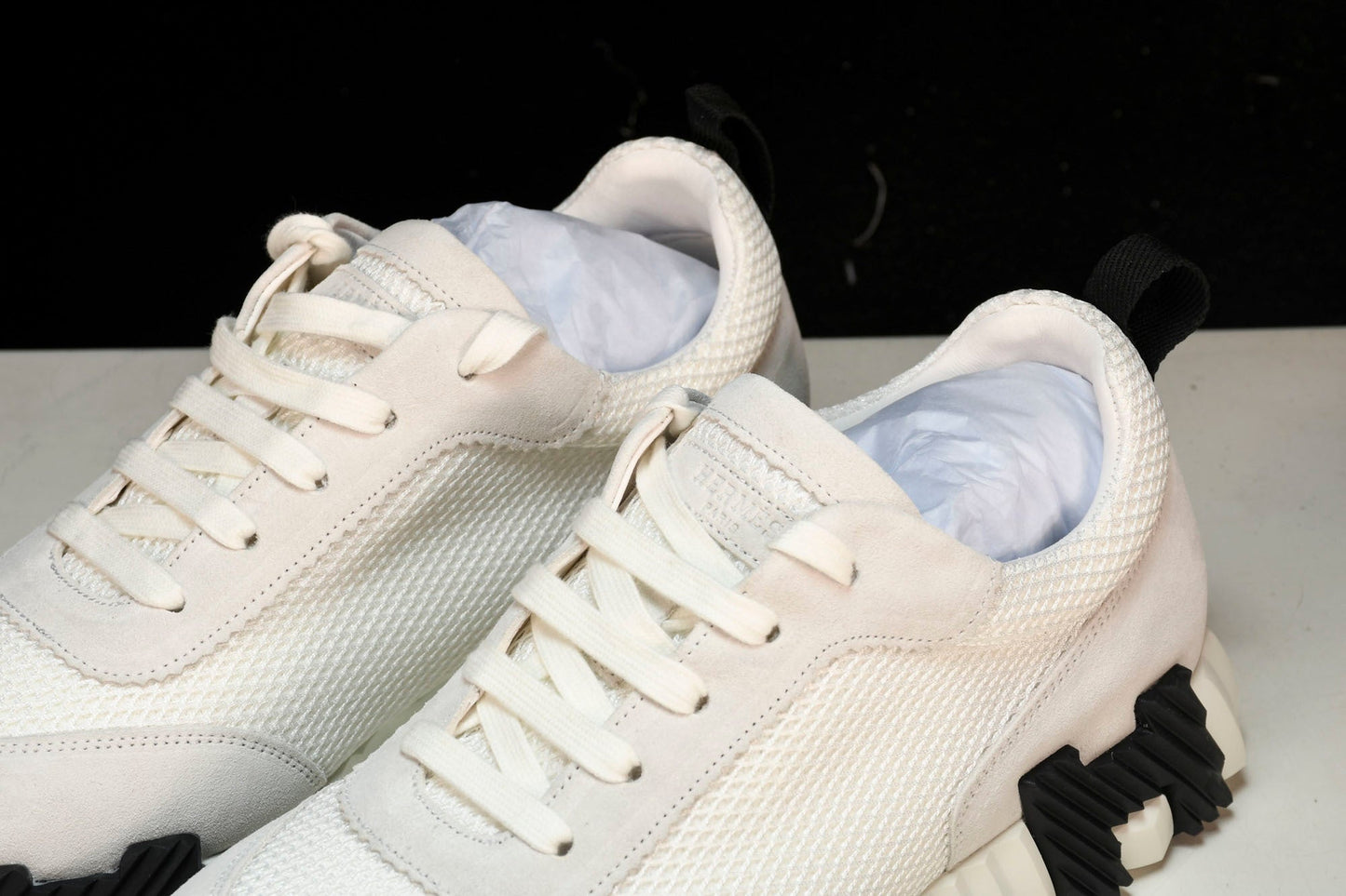 Hermès Bouncing Sneaker 'Blanc Noir'