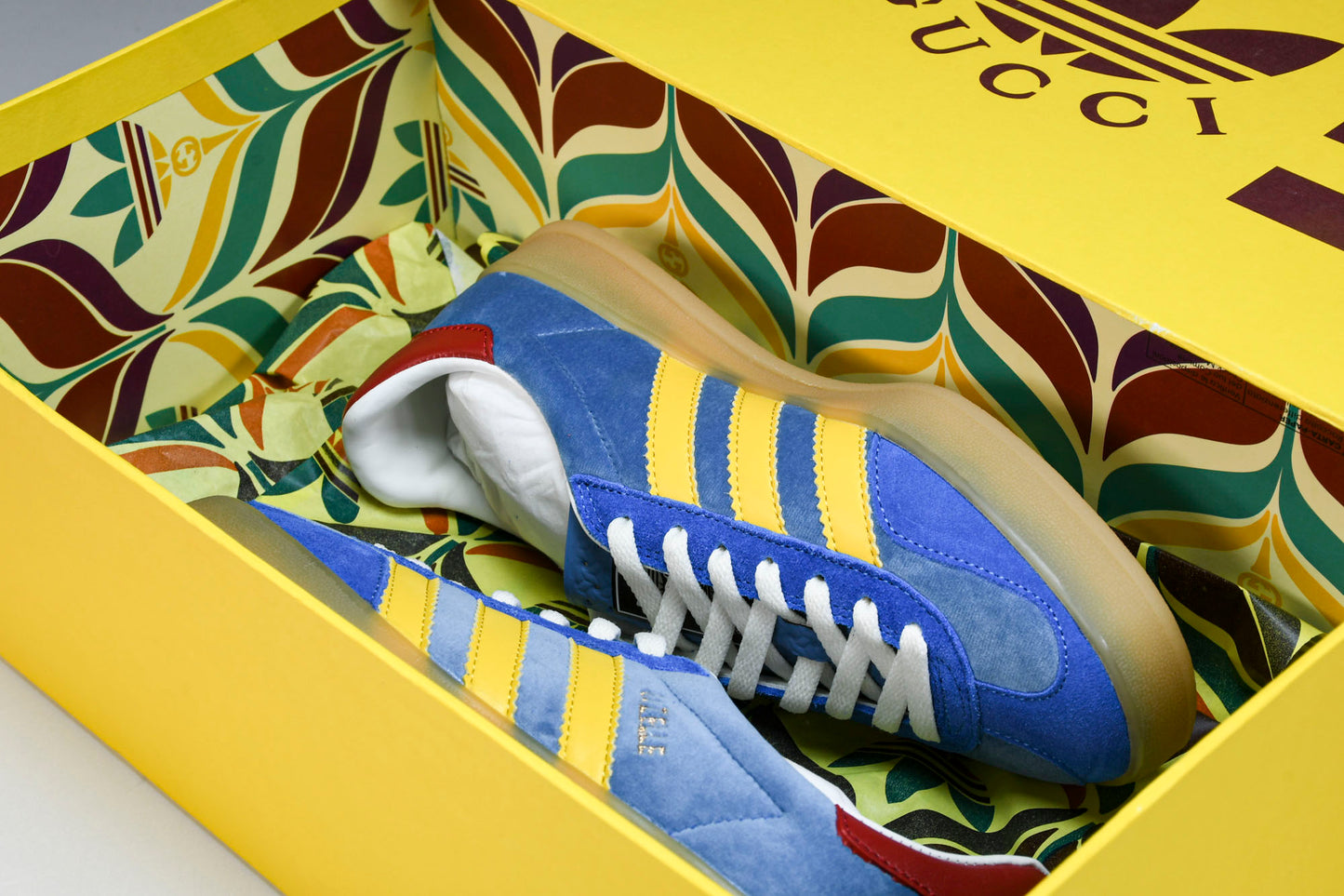 Guссi x Gazelle 'Light Blue Suede'