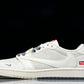 Travis Scott AJ1 Low x Supreme 'White Grey Sole' (Custom)