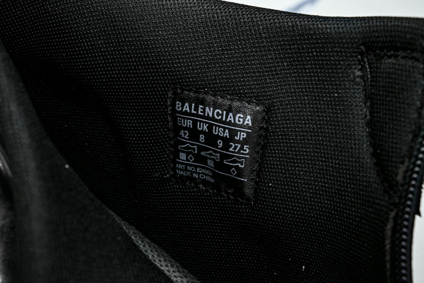 Вalenciaga Basketball Sneaker 'Black'