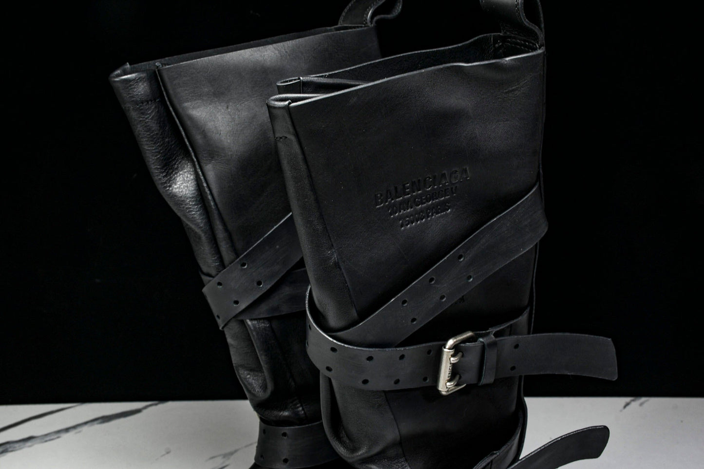 Вalenciaga Venom High Boot 'Black'