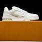 Louis Vuittоп Trainer Low 'Beige Denim Monogram Textile'