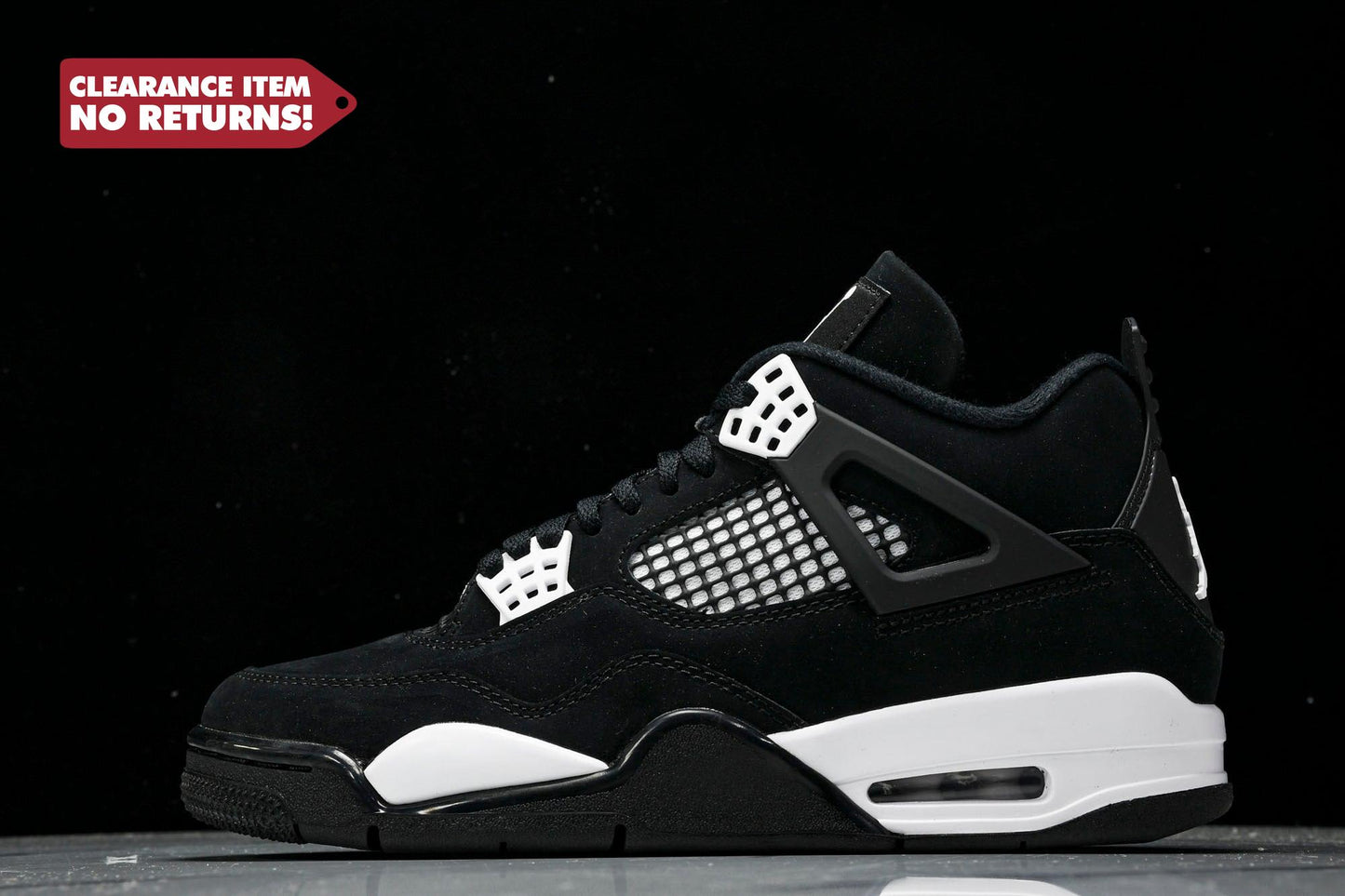 AJ4 Retro 'White Thunder' - UK W 3 (M 3.5) / US W 5.5 (M 4) / EU 36
