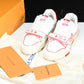 Louis Vuittоп Trainer Low Velcro Strap 'Red Mesh'
