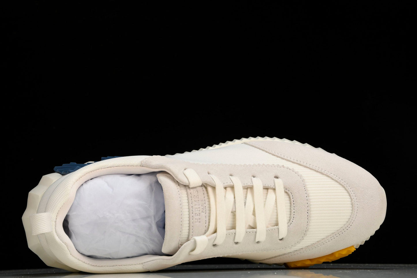 Hermès Bouncing Sneaker 'Blanc Bleu'