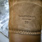 Вalenciaga Alaska Fur Low Boot 'Brown'