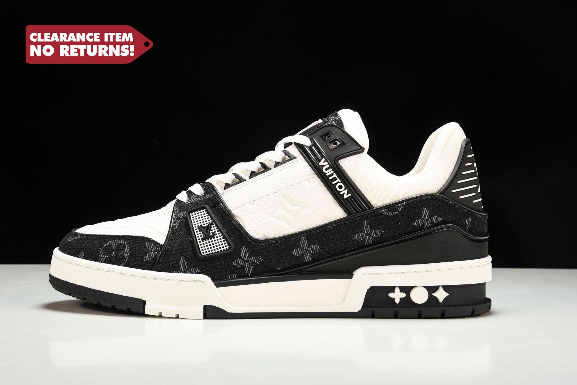 Louis Vuittоп Trainer Low 'Black White' - UK 6 / US 7 / EU 40