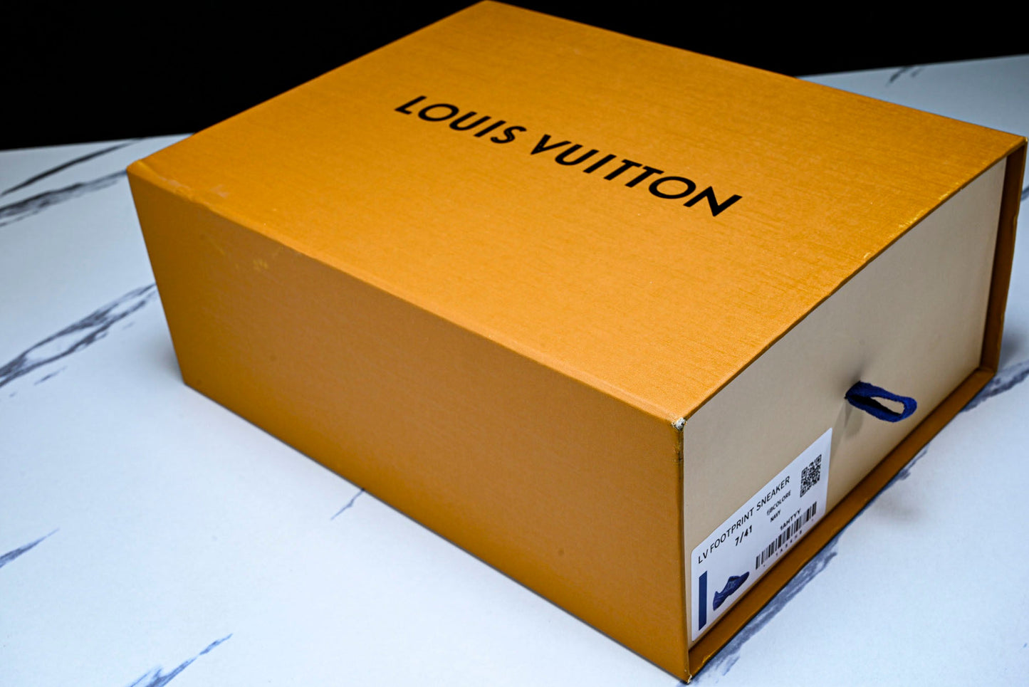Louis Vuittоп Footprint Football Sneaker 'Blue Suede'