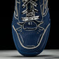 Вalenciaga Hamptons Worn-Out Sneaker 'Navy Blue'