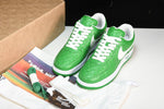 Louis Vuittоп x AF1 by Virgil Abloh 'Green' - UK 10 / US 11 / EU 44