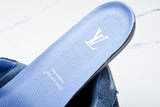 Louis Vuittоп Trainer Low 'Blue Denim Monogram Textile'