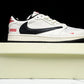 Travis Scott AJ1 Low x Supreme 'Black White' (Custom)