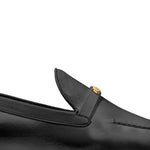 Firenze Moccasin Pure Black Polished