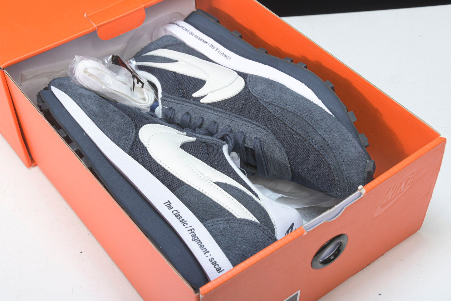 Fragment x Sacai LD Waffle ‘Blackened Blue’ - UK 4.5 (W 4) / US 5 (W 6.5) / EU 37.5