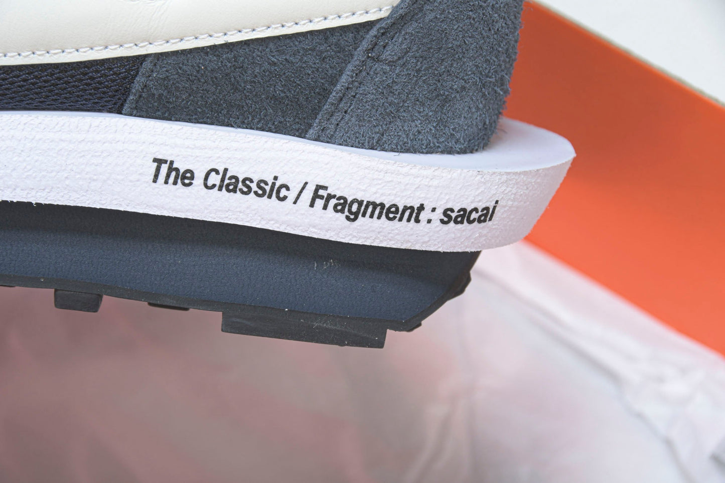 Fragment x Sacai LD Waffle ‘Blackened Blue’ - UK 4.5 (W 4) / US 5 (W 6.5) / EU 37.5