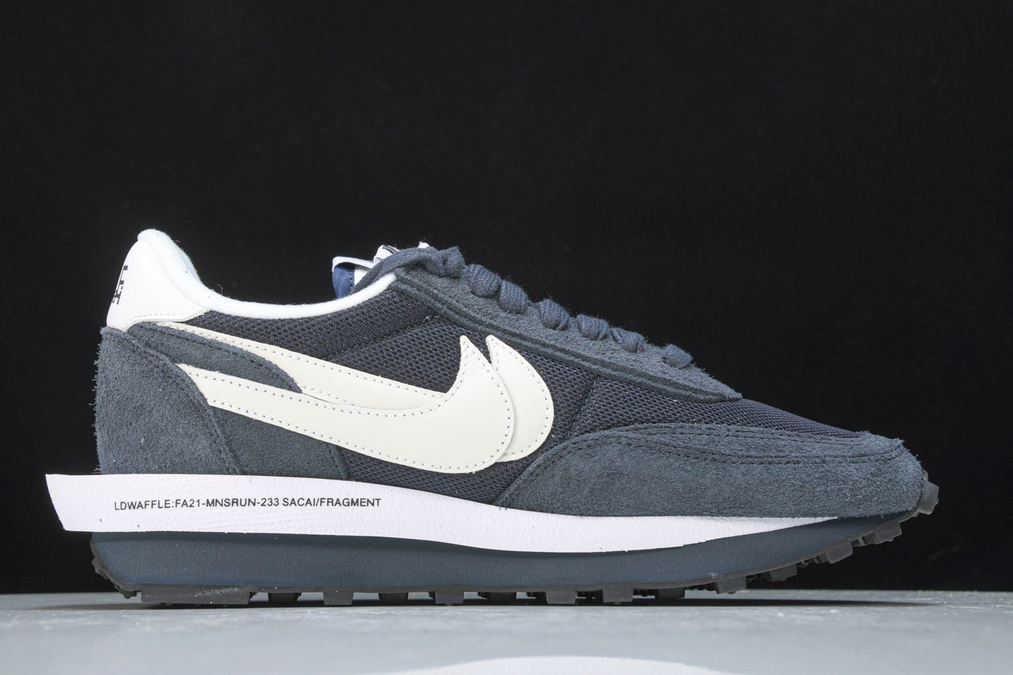 Fragment x Sacai LD Waffle ‘Blackened Blue’ - UK 4.5 (W 4) / US 5 (W 6.5) / EU 37.5