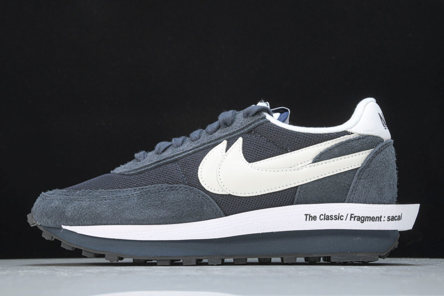 Fragment x Sacai LD Waffle ‘Blackened Blue’ - UK 4.5 (W 4) / US 5 (W 6.5) / EU 37.5