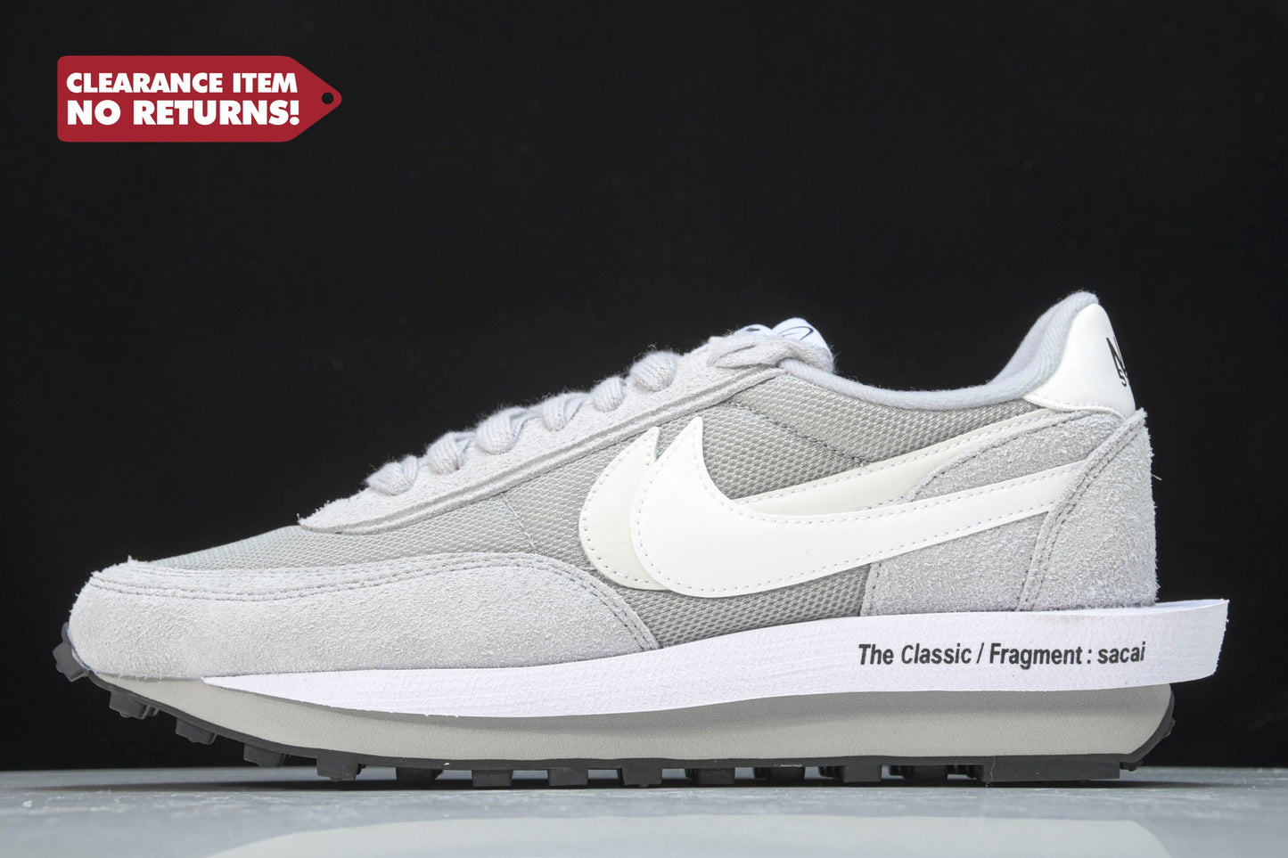 Fragment x Sacai LD Waffle ‘Light Smoke Grey’ - UK 12 / US 13 / EU 47.5